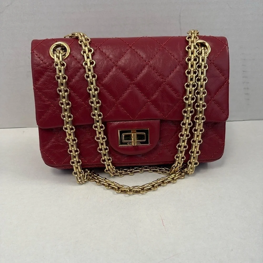 Chanel Red 2.55 Reissue